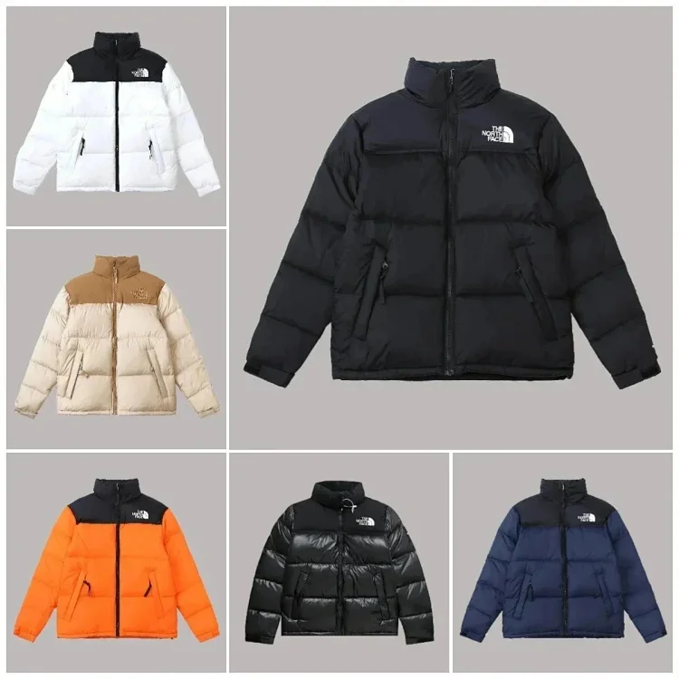 North Face down jacket product listing